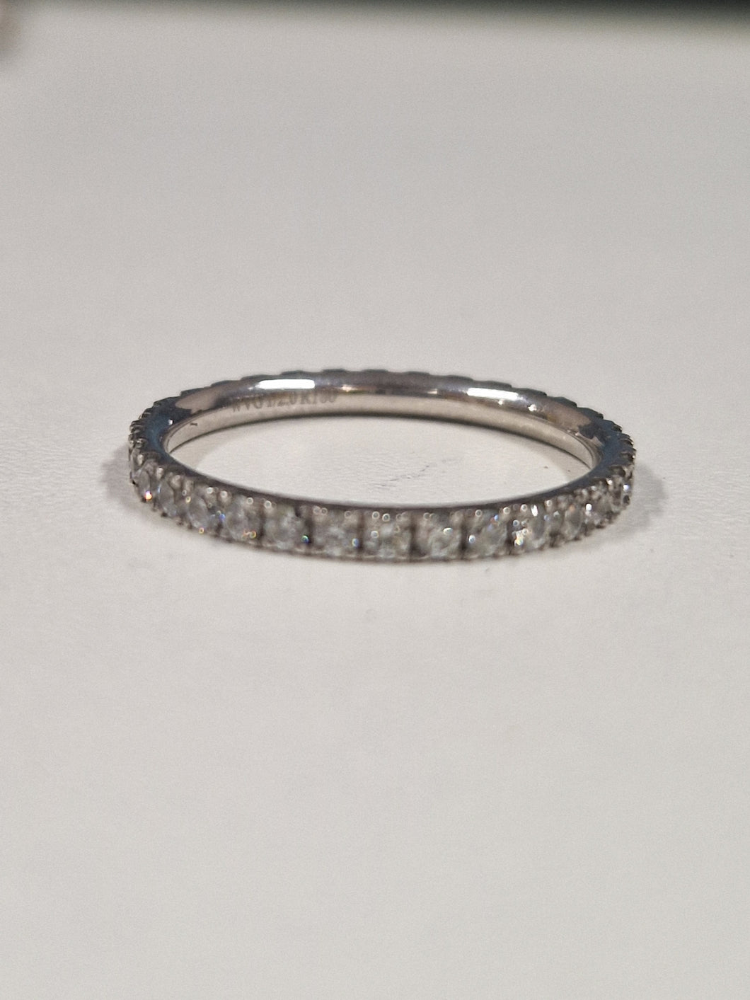 Silver CZ ring size N