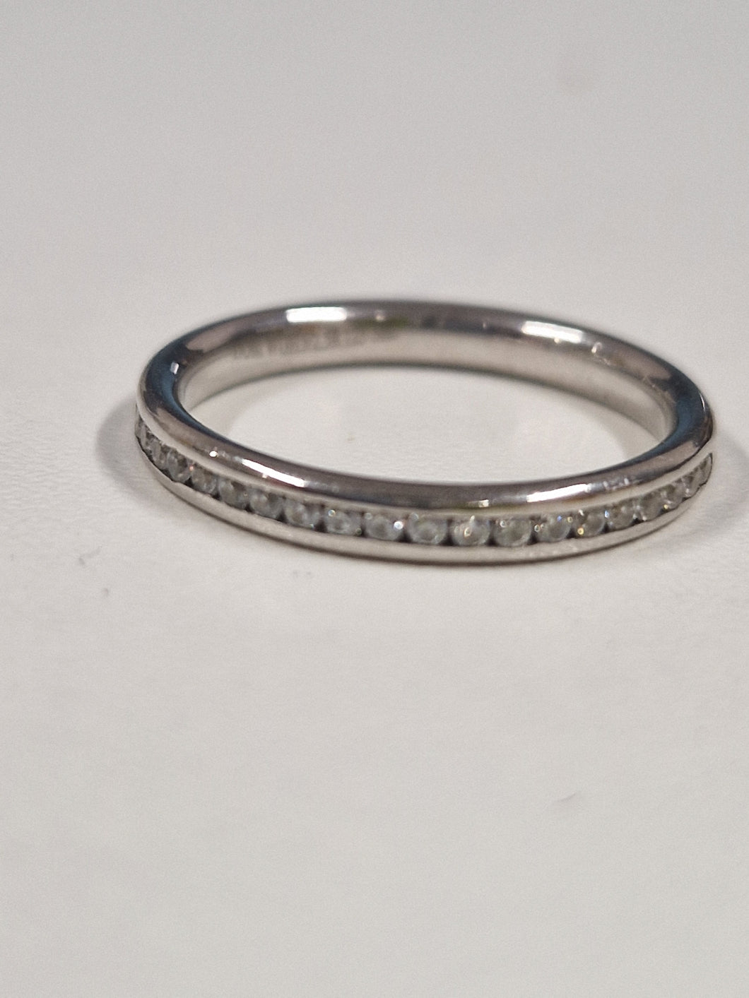 Silver CZ ring size M