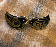 Load image into Gallery viewer, Aluminium Bird Earrings

