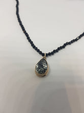 Load image into Gallery viewer, Spinel Beaded Necklace with Rutilated Quartz
