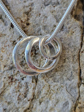 Load image into Gallery viewer, Revolution triple strung pendant
