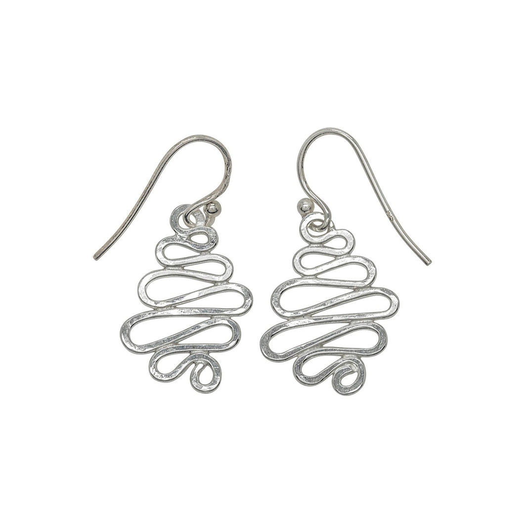 Caminito drop earrings silver