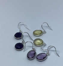 Load image into Gallery viewer, Semi Precious Stone Hookwire Earrings
