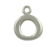 Load image into Gallery viewer, Letter Pendant silver including 18&quot; chain
