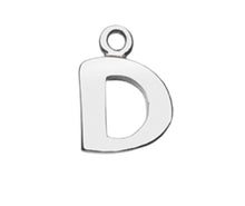 Load image into Gallery viewer, Letter Pendant silver including 18&quot; chain
